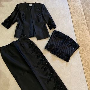 3 piece beautiful JOVANI SKIRT SET